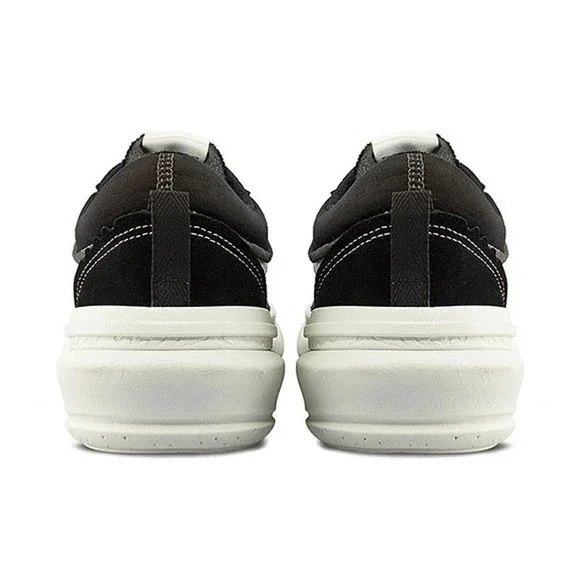 VANS Old Skool Over Mens Sz 8.5 Black White Platform Shoe Classic Knu